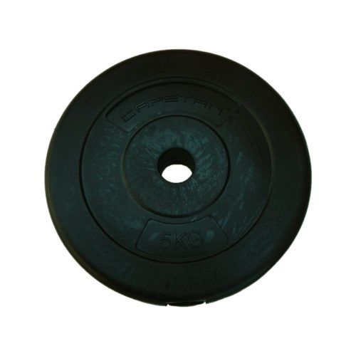 Capetan® | Vinyl tárcsasúly (5 kg) - cementes súlytárcsa