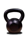 Capetan® | Kettlebell súly (4 kg) (vas harangsúly fekete színben)