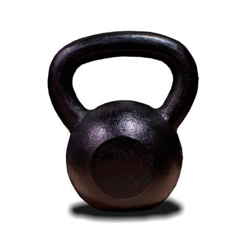 Capetan® | Kettlebell súly (4 kg) (vas harangsúly fekete színben)