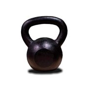   Capetan® | Kettlebell súly (20 kg) (vas harangsúly, fekete színben)