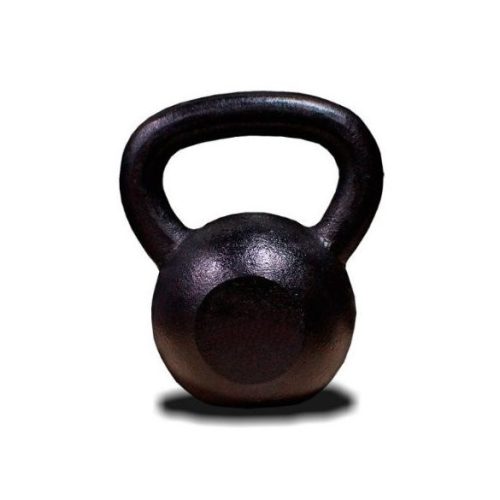 Capetan® | Kettlebell súly (20 kg) (vas harangsúly, fekete színben)