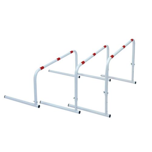 Gát szett festett acél, 3 részes 80 cm széles, 30, 40, 50 cm magasan állítható  minden elem