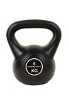 Capetan® | Kettlebell (4 kg) - cement töltető harangsúly műanyag bevonattal