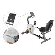 Capetan® Fit Line X3.2 Fekvőkerékpár 7Kg lendkerékkel, pulzusmérővel tablet tartóval, 110Kg terhelhetőséggel