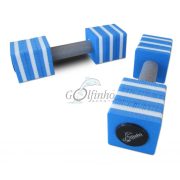 Aquafitness súlyzópár (kocka formájú 8x8x9 cm fejjel)