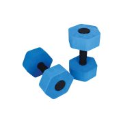 Aquafitness súlyzópár 13x6cm fejjel hexagonális forma