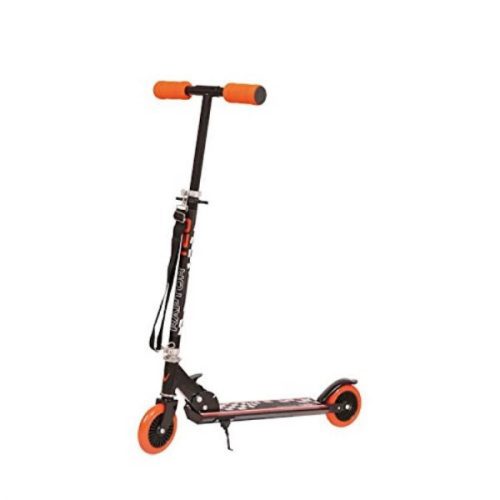 Nextreme Raptor Rally kick 120 mm kerekű roller, összecsukható, hordpántos aluroller, narancs szín kormány max. 86 cm