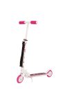 Nextreme Raptor Rally kick 120 mm kerekű roller, összecsukható, hordpántos aluroller, pink/fehér szín, kormány max.86 cm