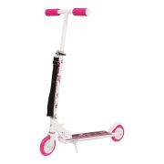   Nextreme Raptor Rally kick 120 mm kerekű roller, összecsukható, hordpántos aluroller, pink/fehér szín, kormány max.86 cm