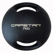   Capetan® Professional Line | Medicinlabda (7kg) (kétfogantyús - dual grip gumi, vízen úszó medicinlabda)