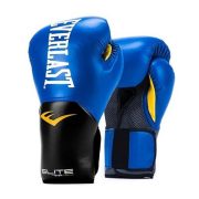 Everlast Elite boxkesztyű, 10 uncia kék műbőr 1 pár