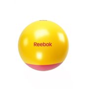 Reebok 65cm átm. sárga-magenta színű kéttónusú gimnasztikai labda + DVD