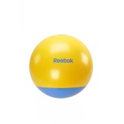   Reebok 75cm átm. sárga-cián színű kéttónusú gimnasztikai labda + DVD