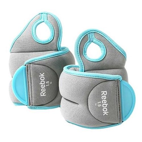 Reebok csuklósúly pár 2x1,5 kg, szürke-kék