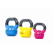 Reebok 5Kg sárga színű gumi bevonattal ellátott kettlebell