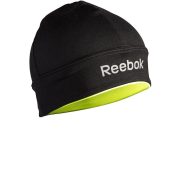 Reebok Neonzöld / Fekete elasztikus kifordítható futósapka