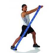 Elastiband® Fitness erősítő gumipánt , kék 20 kg erős ellenállás, 8 szakasz, 80x6 cm