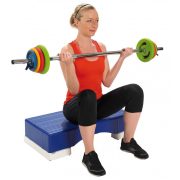   Pilates szet 16kg, súlyzókészletsúlyzó  rúddal, hot iron jellegű szett