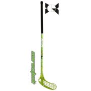 Acito Splash | Floorball ütő (grippes Acito Splash 106/ 95 cm mintás nyéllel - lemon zöld fej  teremhoki ütő - jobbra ívelt fej)