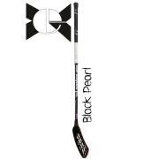   Black Pearl | Floorball ütő (IFF jóváhagyott grippes verseny ütő fekete árnyalat 2016 évi verseny modell 96/108 cm jobbra ívelő fejjel)