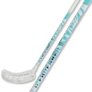   Floorball ütő grippes verseny Acito Ice 96/108 cm, kék, jobbra ivelő fejjel