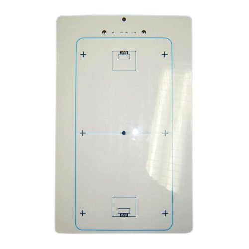 Floorball taktikai tábla (25x40 cm, műanyag, clippes, 350 gr)