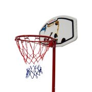 TacticSport SmartKid | Kosárlabda állvány (160 - 210cm között állítható magasságú tölthető talpú mozgatható streetball állvány palánkkal)