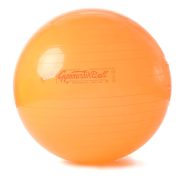 Fitball gimnasztika labda  65 cm NEON NARANCS szín, standard fényes anyagból