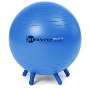   Sitsolution ülőlabda apró lábakkal, Maxafe 75 cm, ABS biztonsági anyagból kék színű