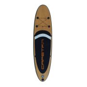 Capetan® - 145Kg - The Deck 320 x 81 x 15cm SUP deszka szett Bokapánttal és Kajak Ülésnek Előkészített Csatlakozókkal