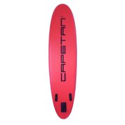 Capetan® - 140Kg - Mamba (PIROS) 320 x 76 x 15cm SUP szett - Paddleboard készlet - bokapánttal és kajak ülésnek előkészített csatlakozókkal