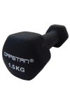 Capetan® Professional Line | Kézisúlyzó pár (2x1,5kg neoprene bevonatú egykezes acél súlyzó pár)