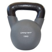   Capetan® Professional Line | Kettlebell (12kg, neoprene bevonatú, egyenes fogantyúval ellátott harangsúly)