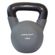   Capetan® Professional Line | Kettlebell (12kg, neoprene bevonatú, egyenes fogantyúval ellátott harangsúly)