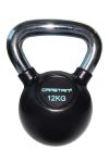 Capetan® Professional Line | Kettlebell (12kg, krómozott nyelű, gumival bevont acél harangsúly)