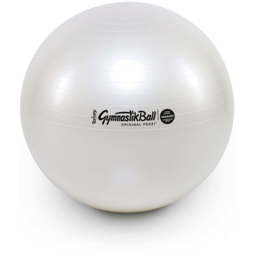 FITBALL GIMNASZTIKA LABDA PEZZI MAXAFE, 75 CM - GYÖNGYHÁZFEHÉR, ABS BIZTONSÁGI ANYAGBÓL